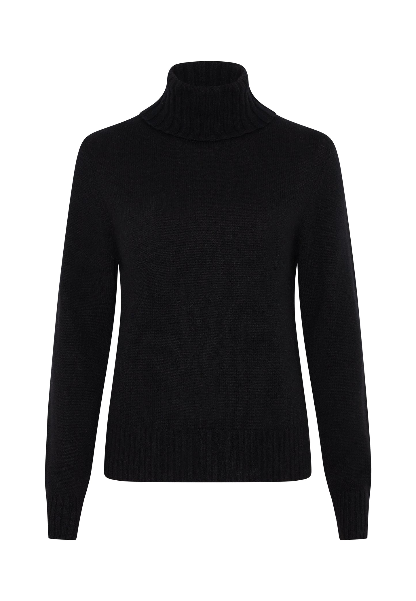 Style Republic 100% Pure Cashmere Classic Fit Turtleneck Women's Sweater