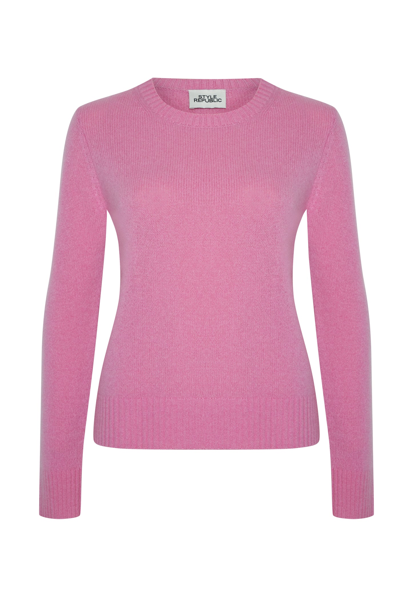 Style Republic 100% Pure Cashmere Crew Neck Women's Sweater