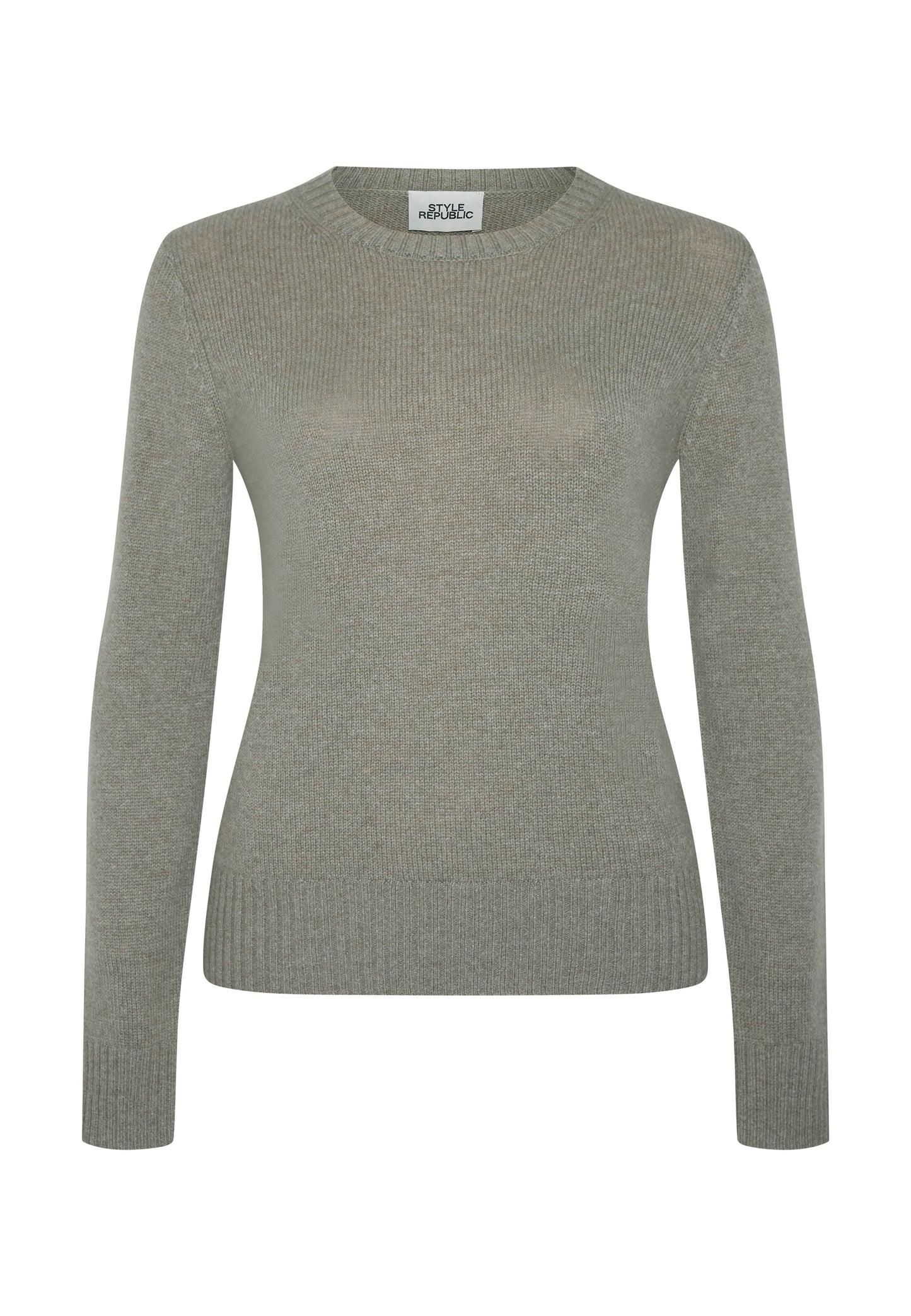 Style Republic 100% Pure Cashmere Crew Neck Women's Sweater