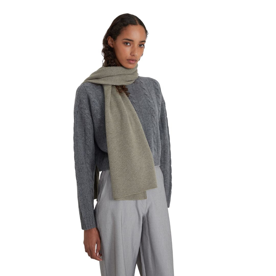Style Republic 100% Pure Cashmere Women's Knitted Scarf