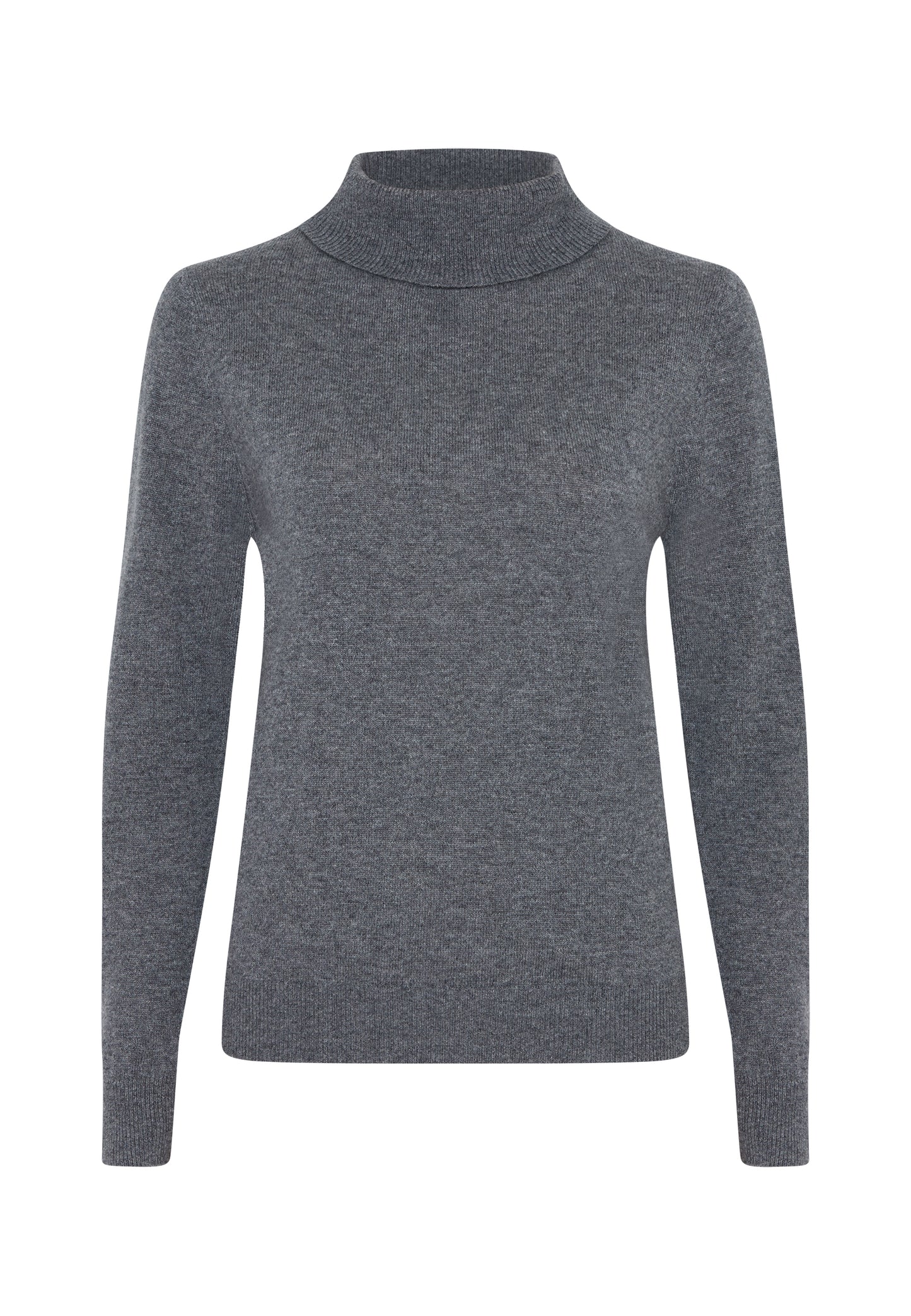 Style Republic 100% Pure Cashmere Slim Fit Turtleneck Women's Sweater