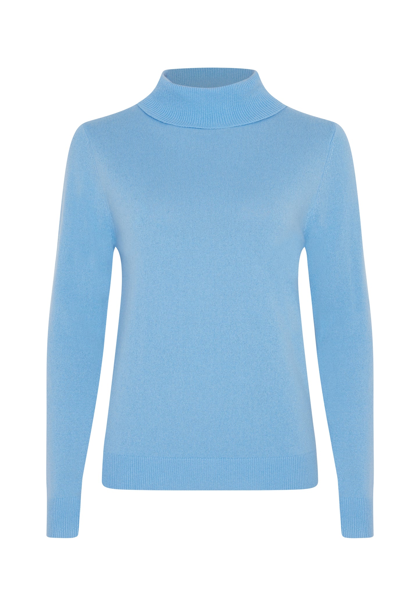 Style Republic 100% Pure Cashmere Slim Fit Turtleneck Women's Sweater