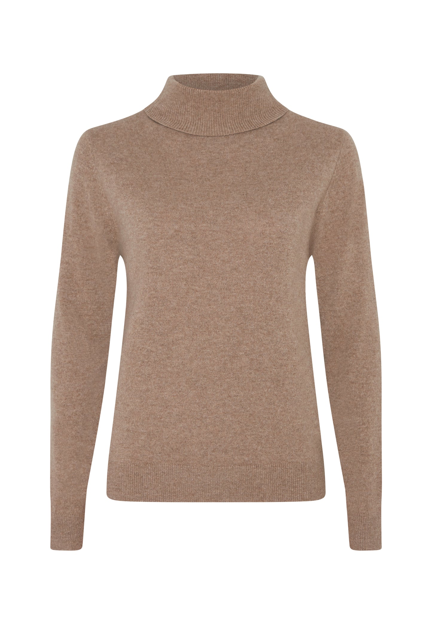Style Republic 100% Pure Cashmere Slim Fit Turtleneck Women's Sweater