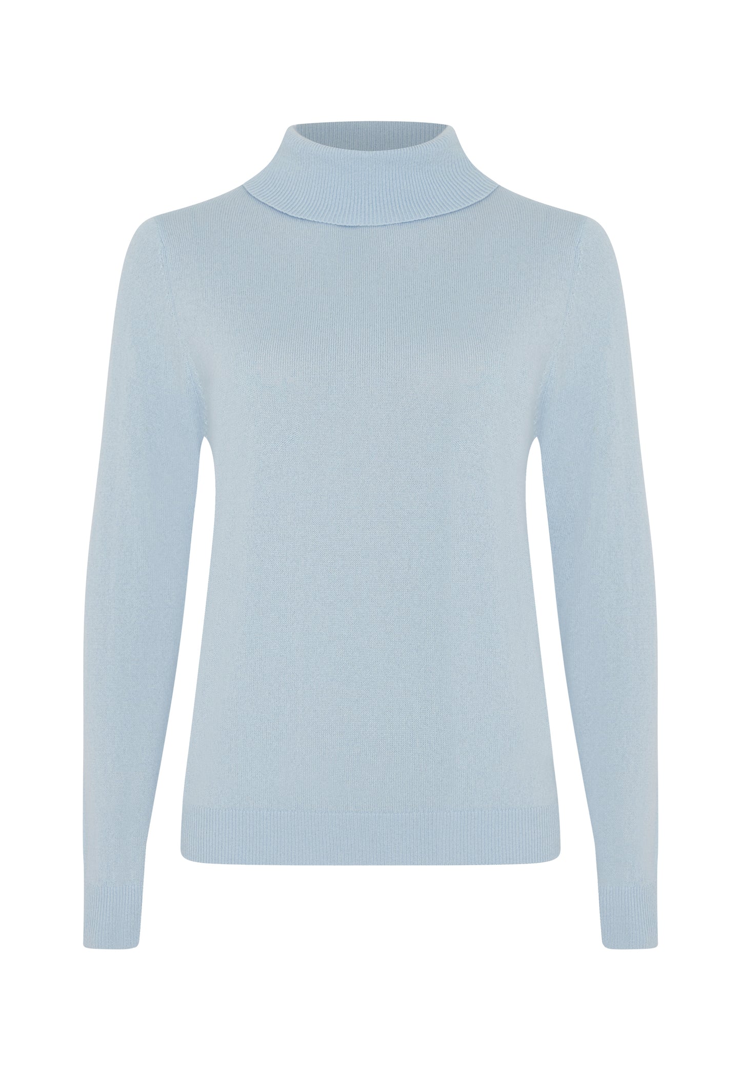 Style Republic 100% Pure Cashmere Slim Fit Turtleneck Women's Sweater