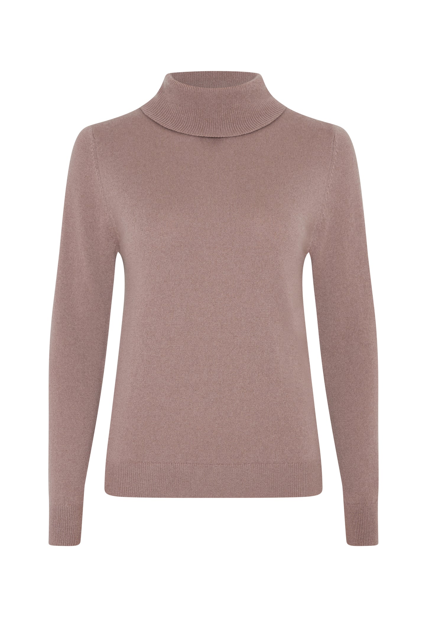 Style Republic 100% Pure Cashmere Slim Fit Turtleneck Women's Sweater