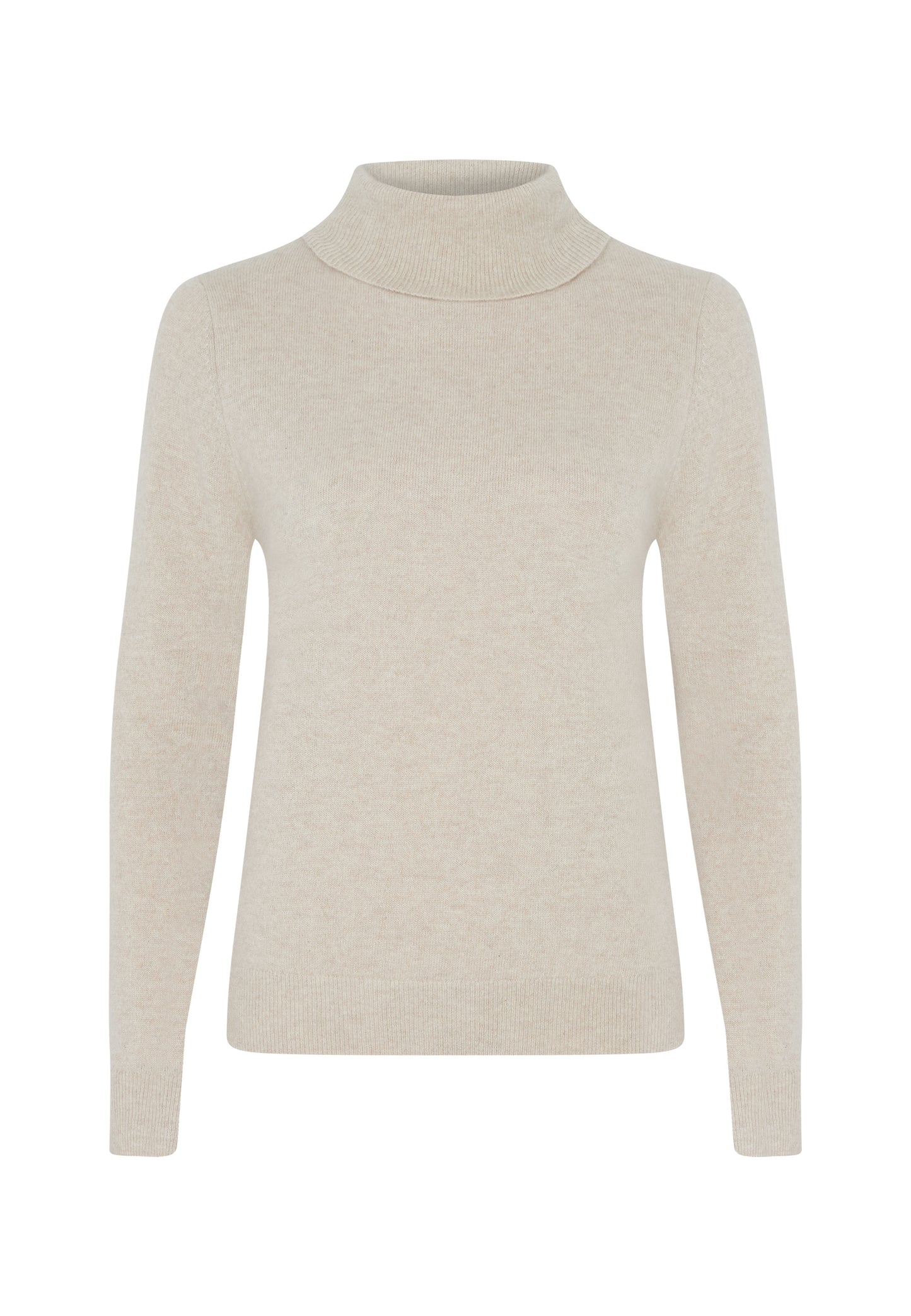 Style Republic 100% Pure Cashmere Slim Fit Turtleneck Women's Sweater