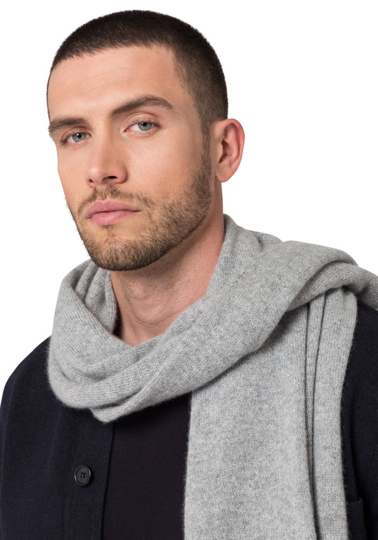 Style Republic Men's 100% Pure Cashmere Winter Scarf