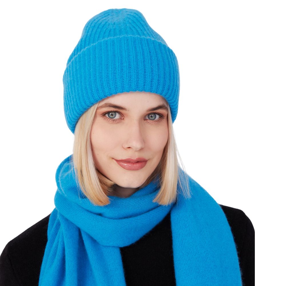 Style Republic 100% Pure Cashmere Chunky Knit Women's Beanie