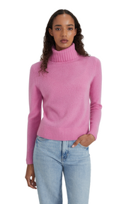 Style Republic 100% Pure Cashmere Regular Fit Turtleneck Women's Sweater