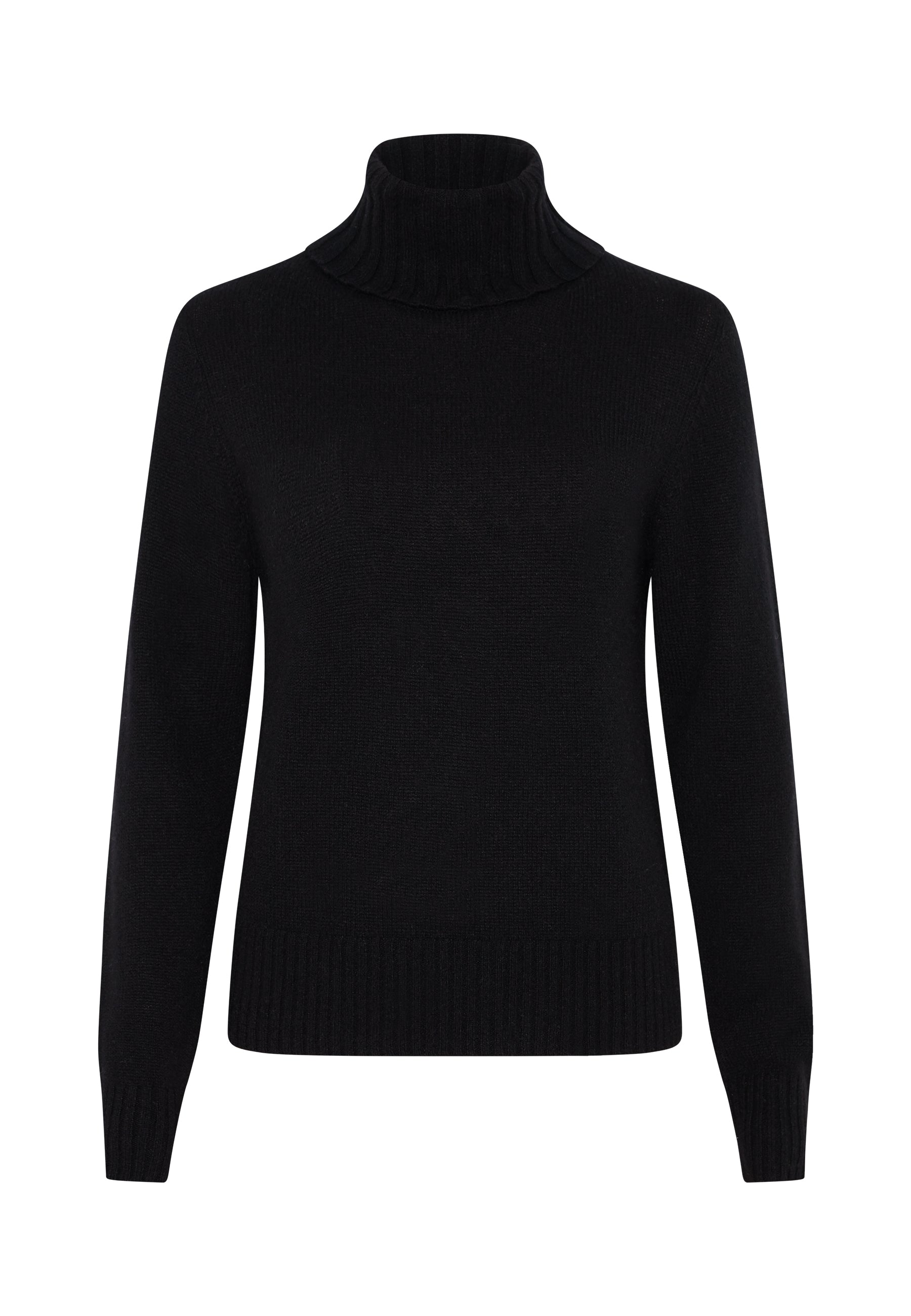 Style Republic 100% Pure Cashmere Regular Fit Turtleneck Women's Sweater