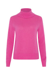 Style Republic 100% Pure Cashmere Regular Fit Turtleneck Women's Sweater