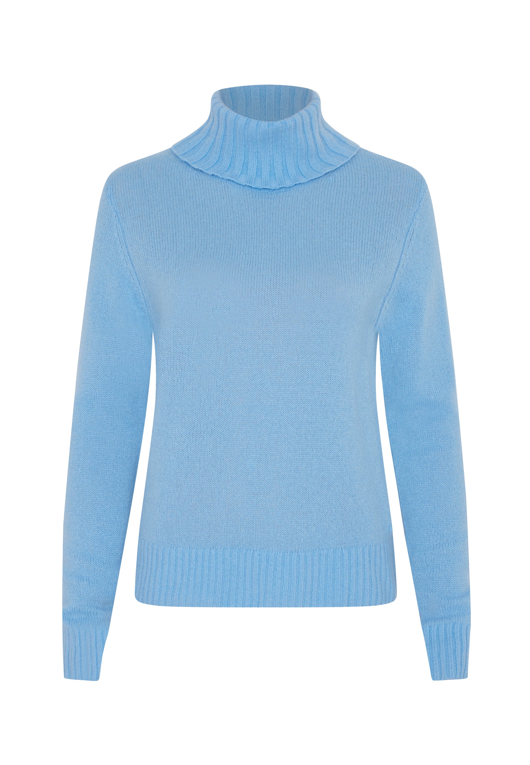 Style Republic 100% Pure Cashmere Regular Fit Turtleneck Women's Sweater
