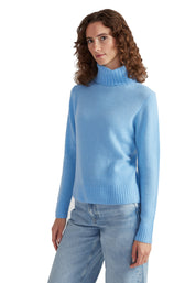 Style Republic 100% Pure Cashmere Regular Fit Turtleneck Women's Sweater