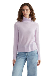 Style Republic 100% Pure Cashmere Regular Fit Turtleneck Women's Sweater