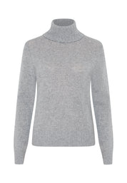 Style Republic 100% Pure Cashmere Regular Fit Turtleneck Women's Sweater