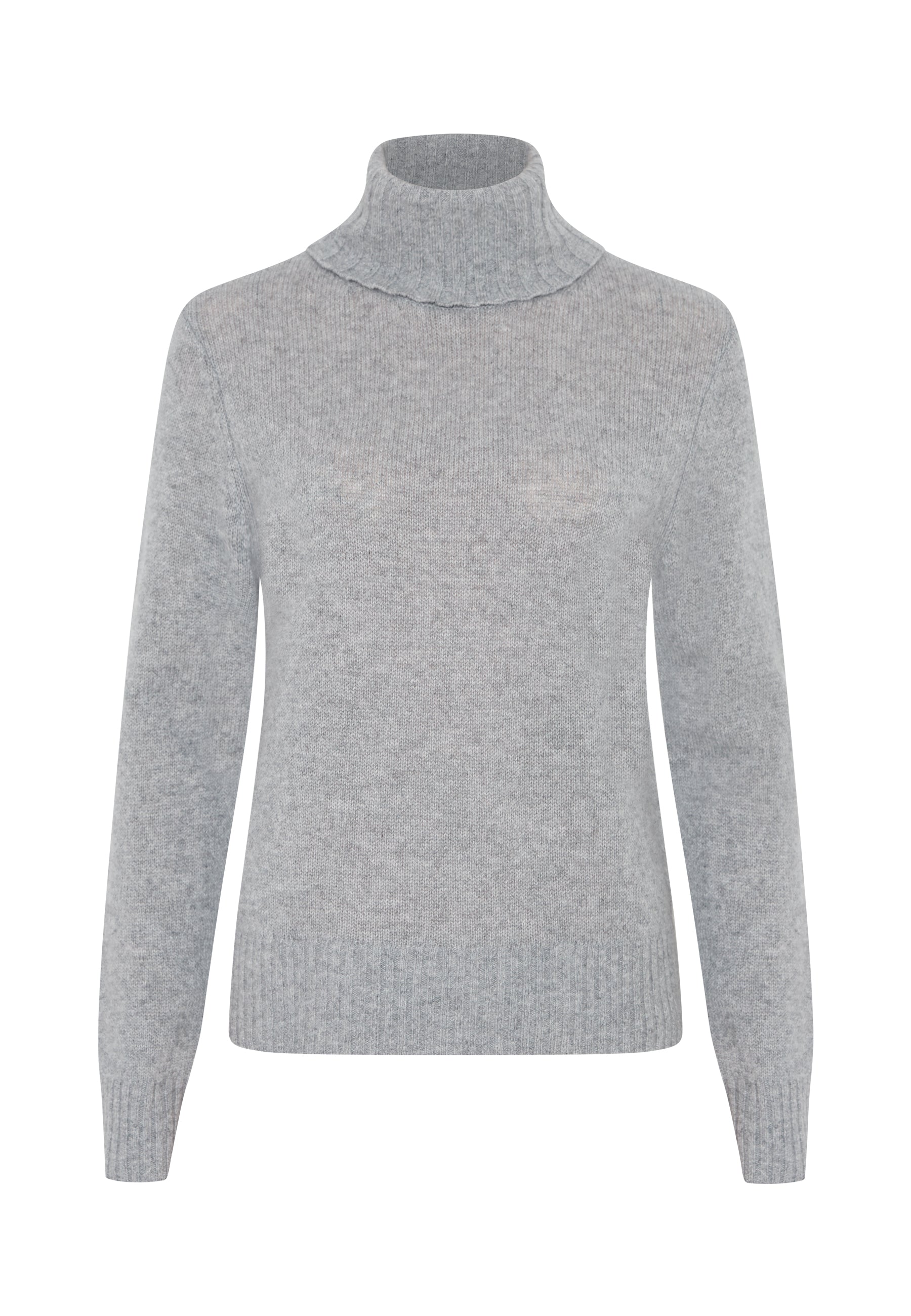 Style Republic 100% Pure Cashmere Regular Fit Turtleneck Women's Sweater