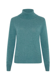 Style Republic 100% Pure Cashmere Regular Fit Turtleneck Women's Sweater