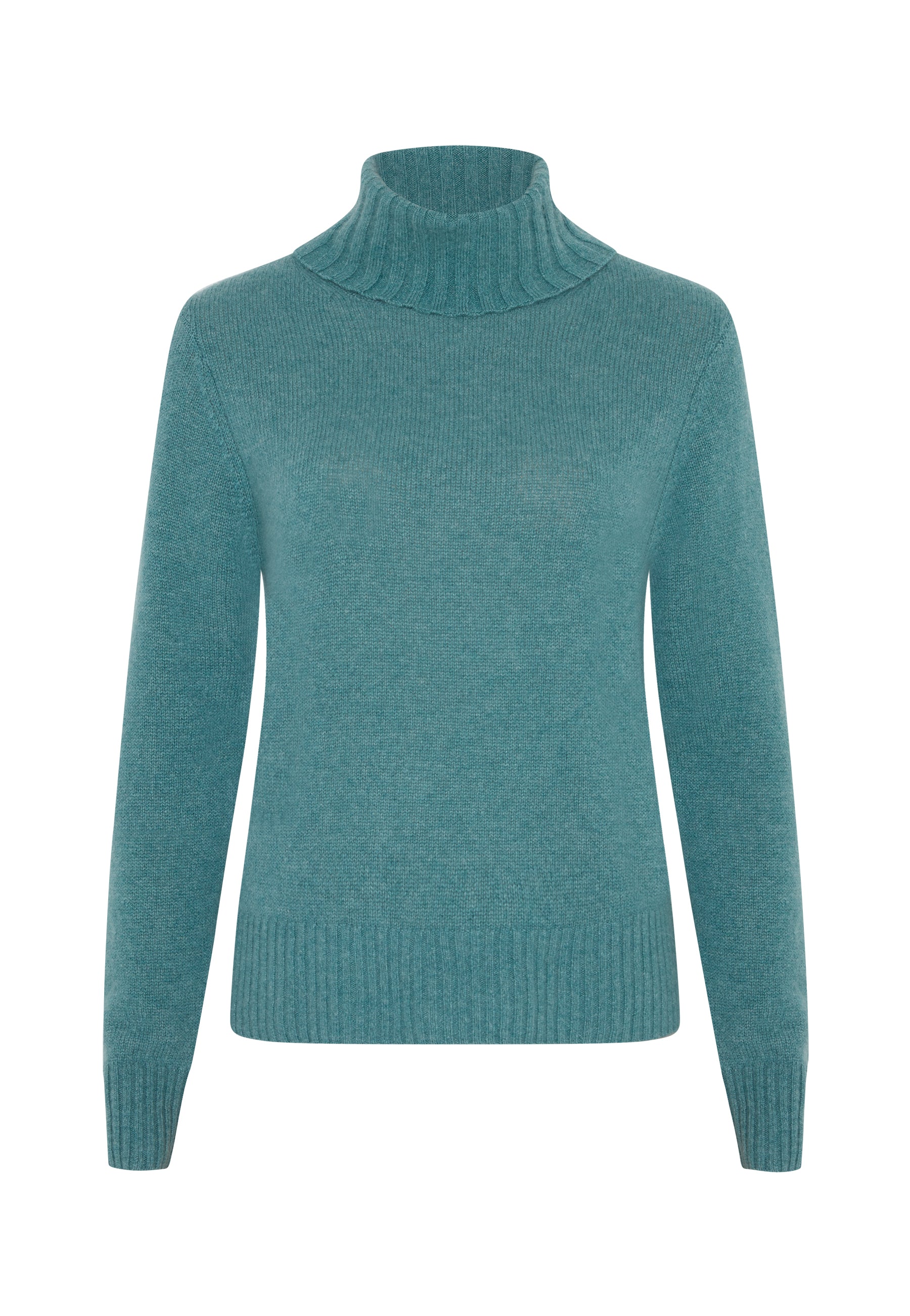 Style Republic 100% Pure Cashmere Regular Fit Turtleneck Women's Sweater
