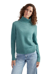 Style Republic 100% Pure Cashmere Regular Fit Turtleneck Women's Sweater
