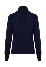 Style Republic 100% Pure Cashmere Regular Fit Turtleneck Women's Sweater