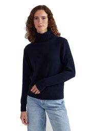 Style Republic 100% Pure Cashmere Regular Fit Turtleneck Women's Sweater