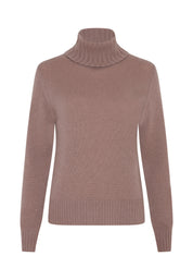 Style Republic 100% Pure Cashmere Regular Fit Turtleneck Women's Sweater