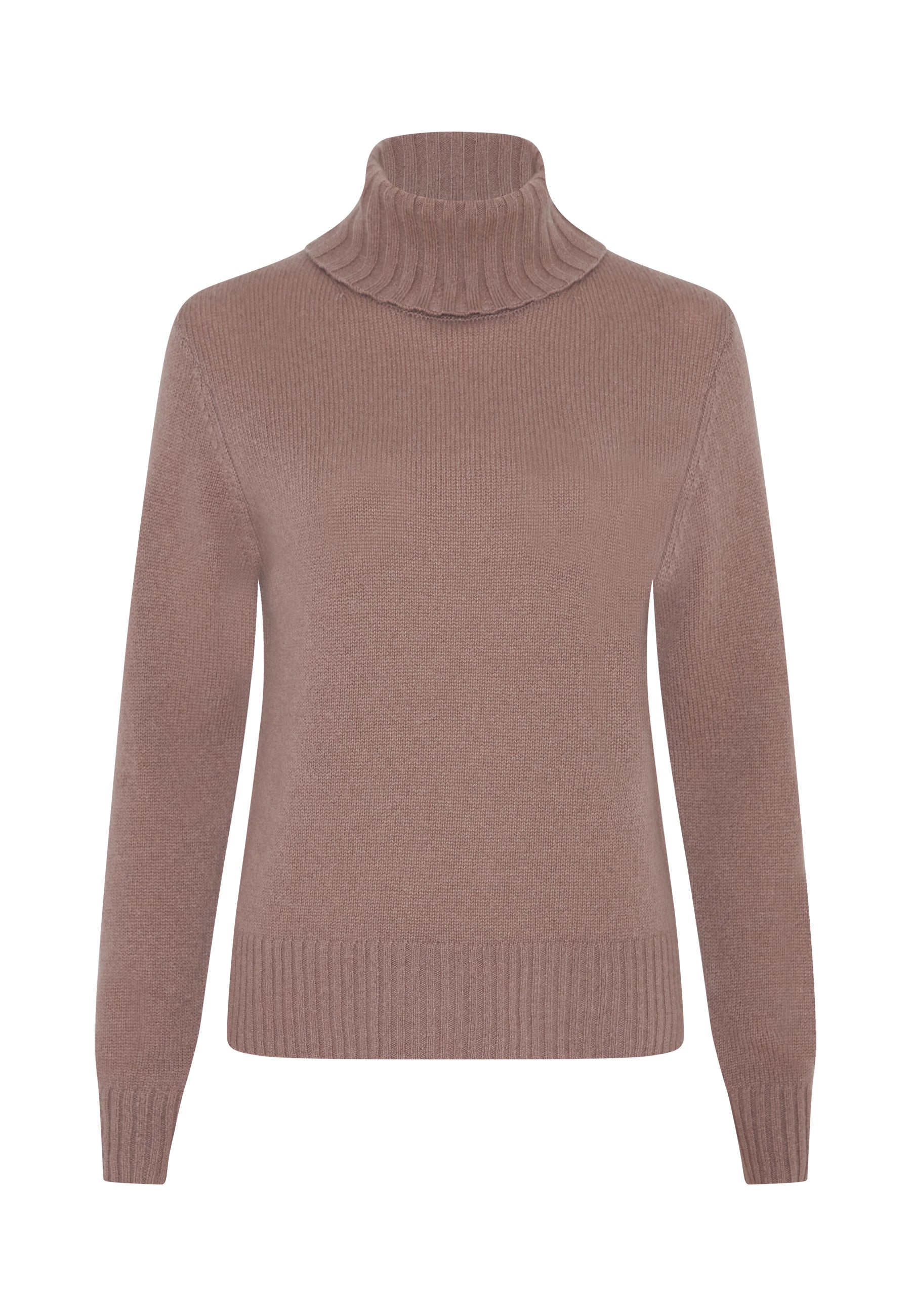 Style Republic 100% Pure Cashmere Regular Fit Turtleneck Women's Sweater