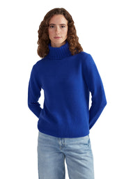 Style Republic 100% Pure Cashmere Regular Fit Turtleneck Women's Sweater
