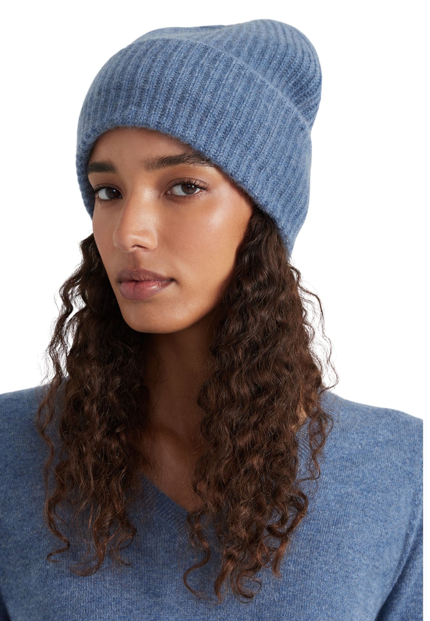 Style Republic 100% Pure Cashmere Chunky Knit Women's Beanie