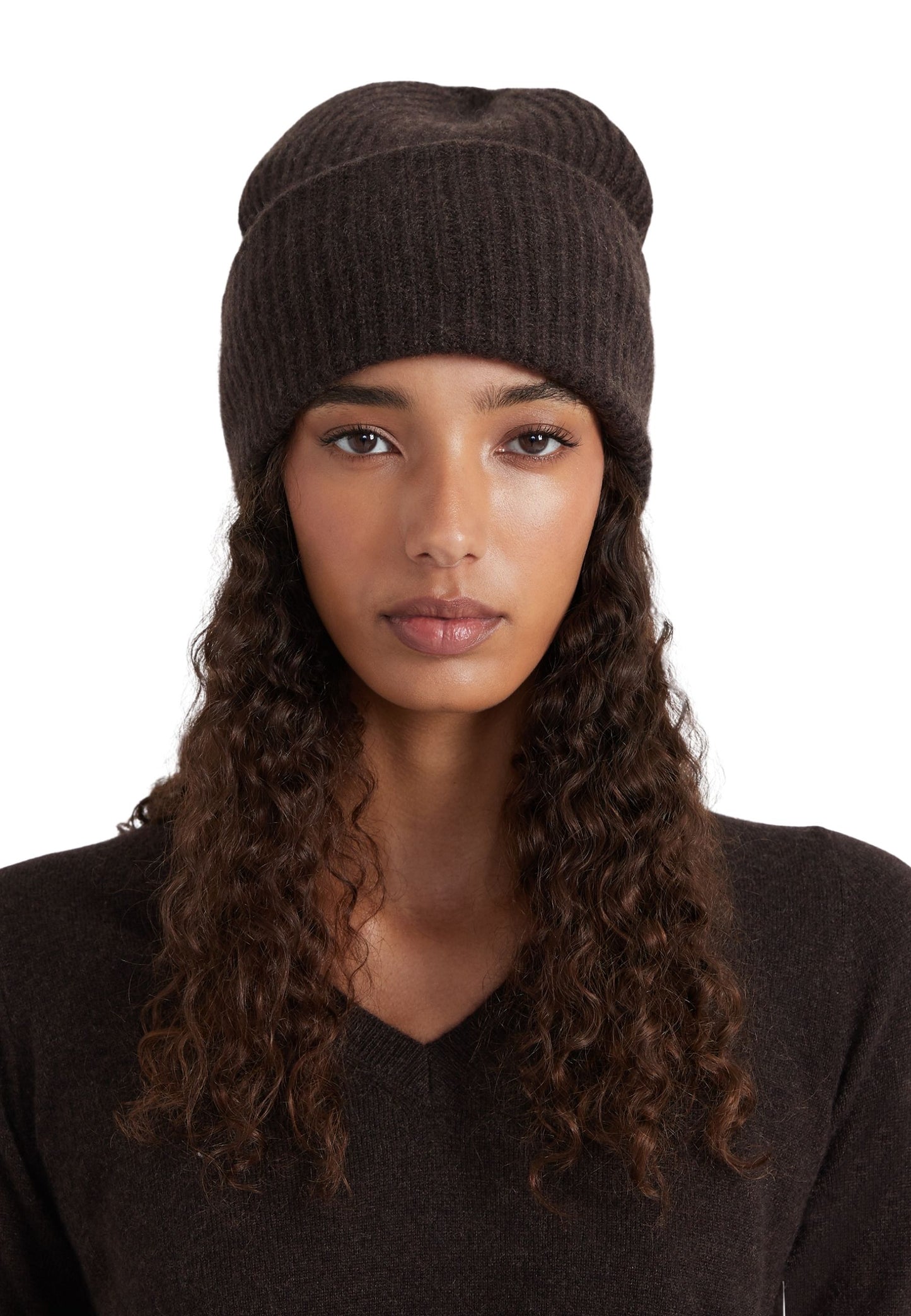Style Republic 100% Pure Cashmere Chunky Knit Women's Beanie