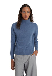 Style Republic 100% Pure Cashmere Classic Fit Turtleneck Women's Sweater