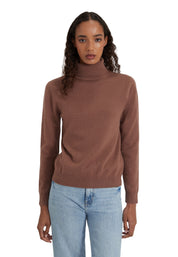 Style Republic 100% Pure Cashmere Classic Fit Turtleneck Women's Sweater