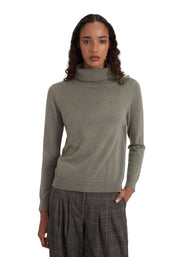 Style Republic 100% Pure Cashmere Classic Fit Turtleneck Women's Sweater