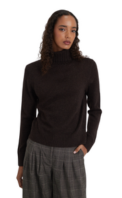 Style Republic 100% Pure Cashmere Regular Fit Turtleneck Women's Sweater