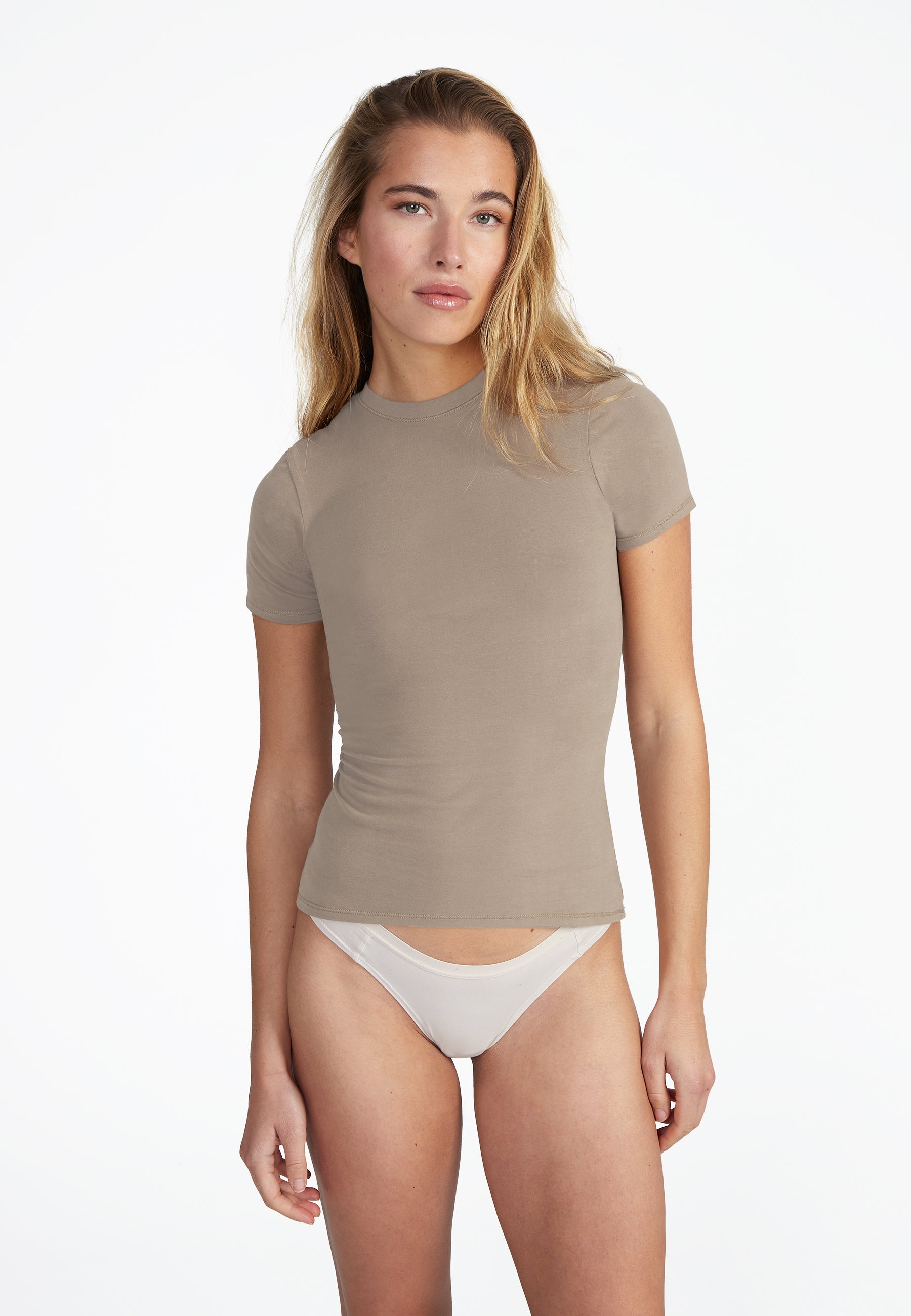 Style Republic Short Sleeve Cotton T-Shirt - Soft Breathable Crew Neck Sports Top