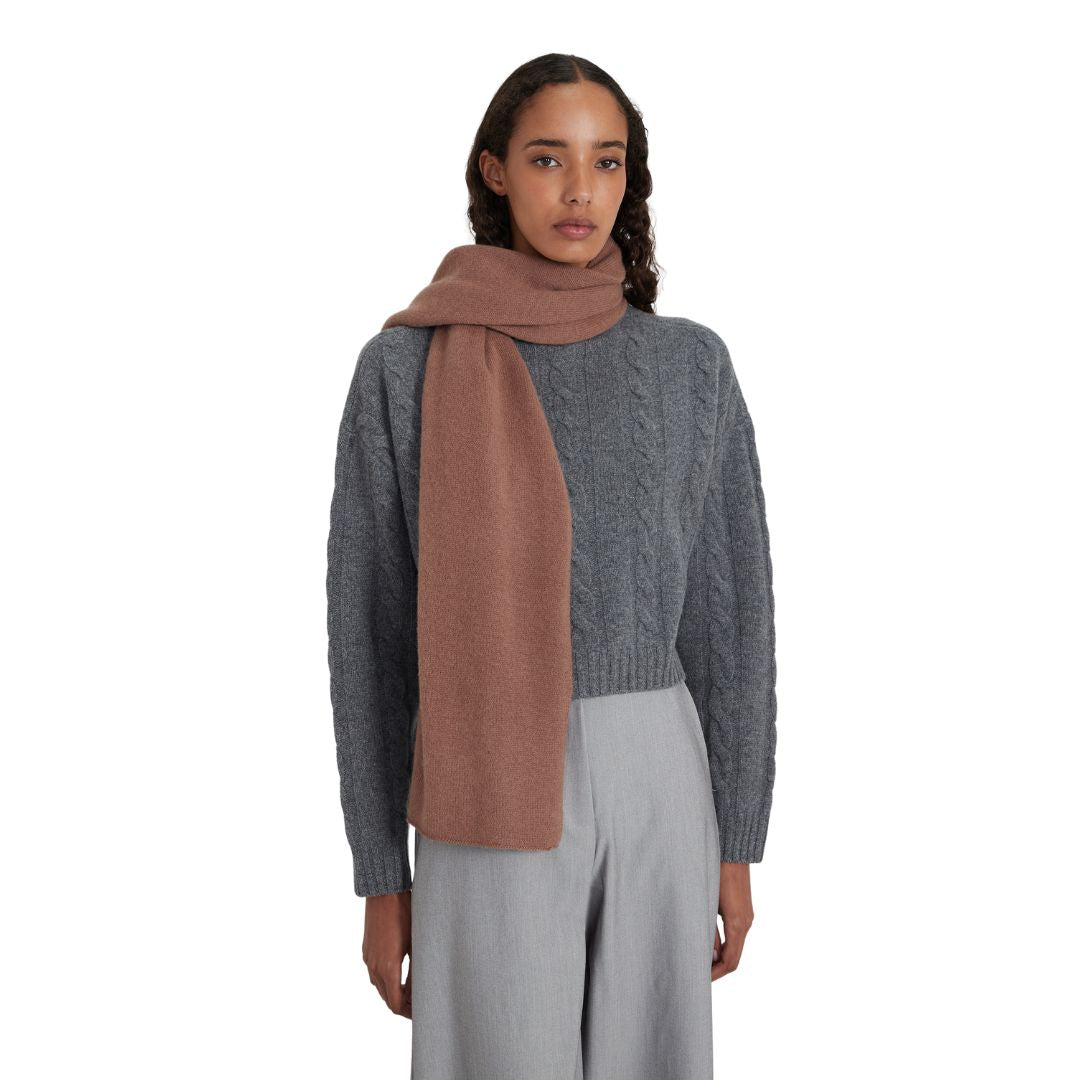 Style Republic 100% Pure Cashmere Women's Knitted Scarf