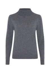 Style Republic 100% Pure Cashmere Classic Fit Turtleneck Women's Sweater