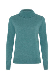 Style Republic 100% Pure Cashmere Classic Fit Turtleneck Women's Sweater