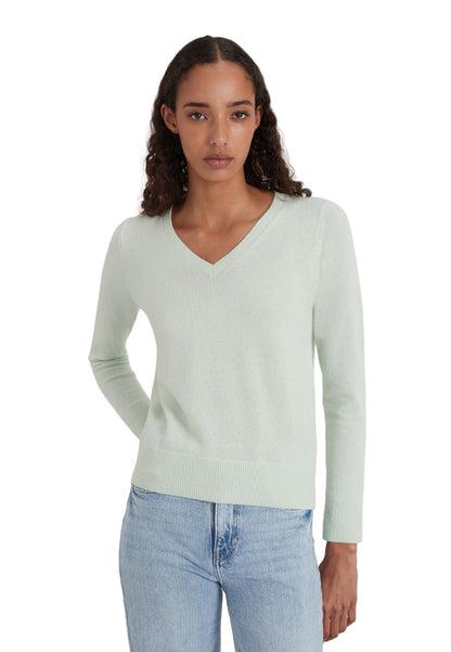 Style Republic 100% Pure Cashmere V-Neck Women's Sweater