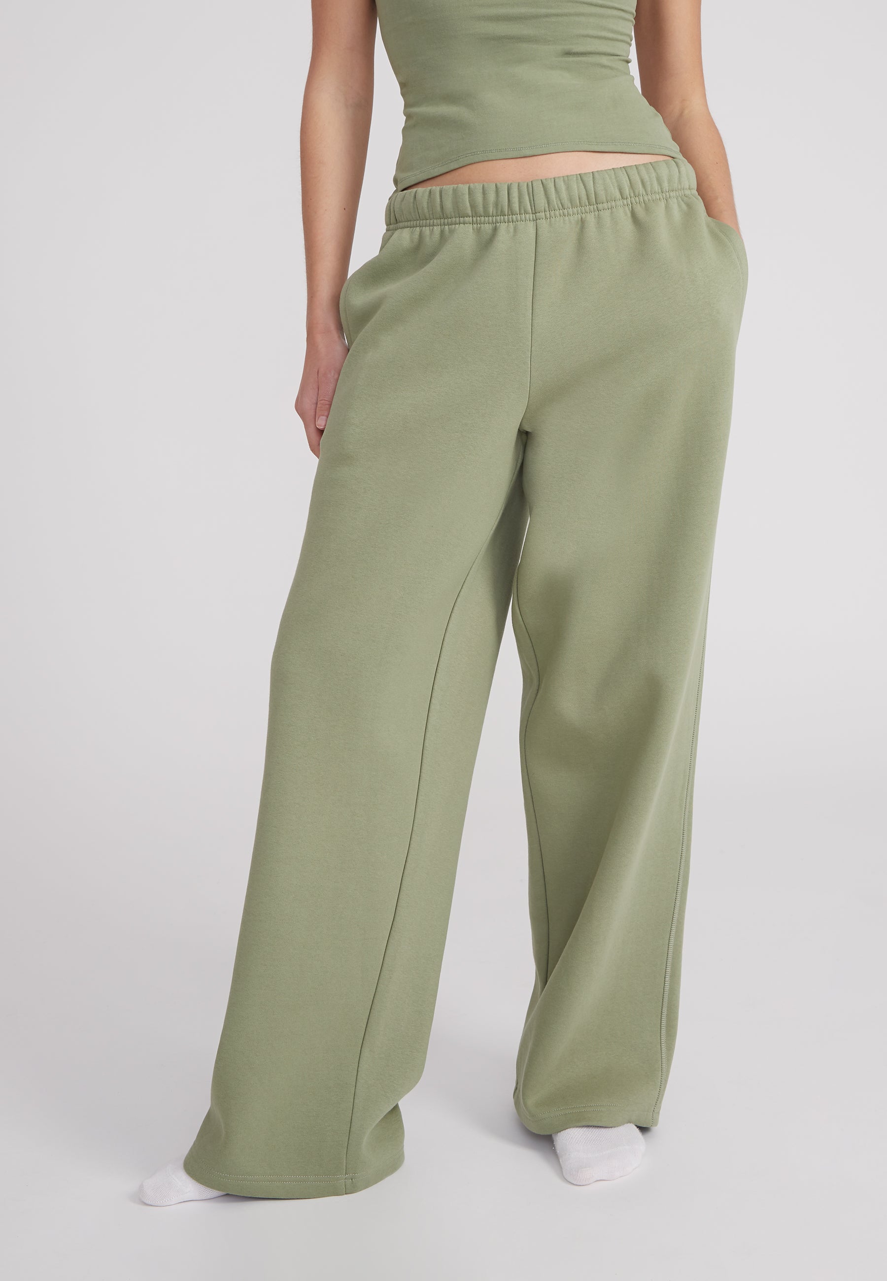 Style & Republic Women's Relaxed Fit Cotton Sweatpants with Pockets