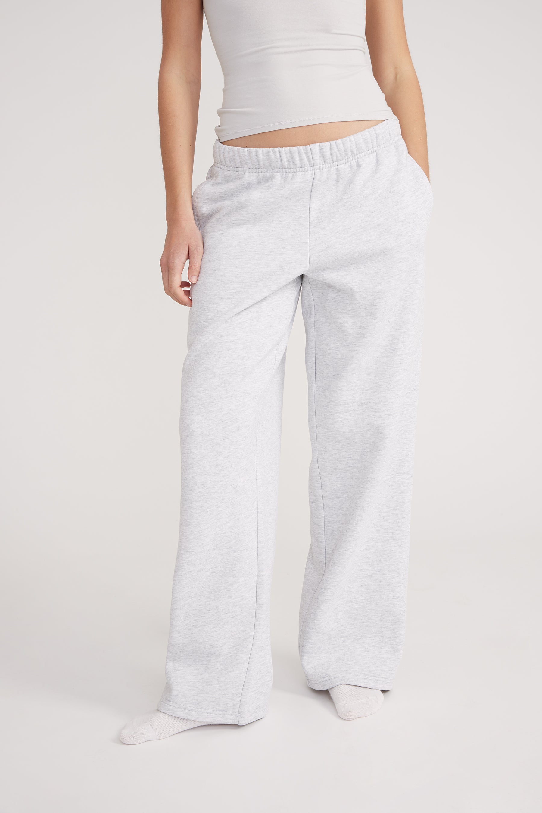 Style & Republic Women's Relaxed Fit Cotton Sweatpants with Pockets