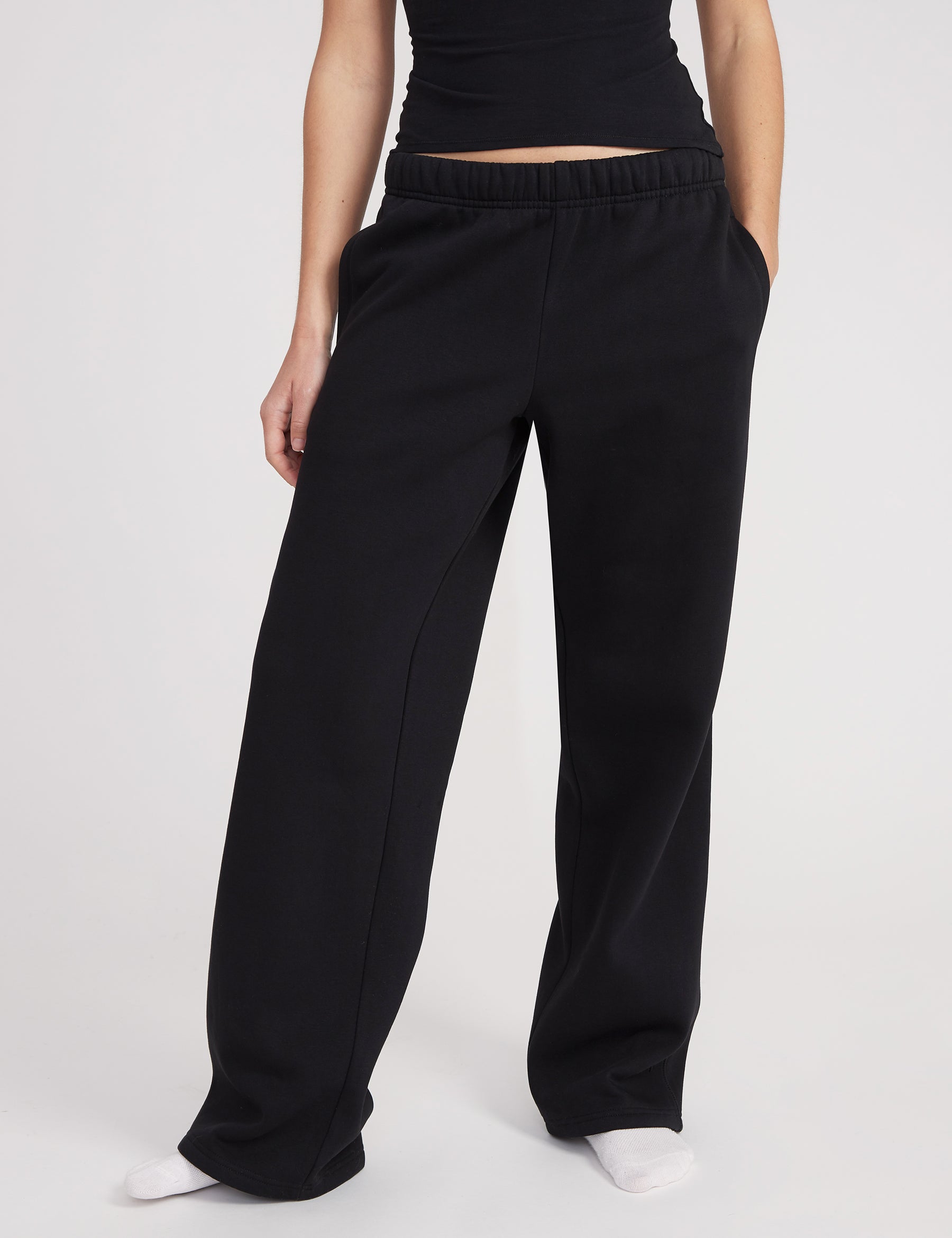 Style & Republic Women's Relaxed Fit Cotton Sweatpants with Pockets