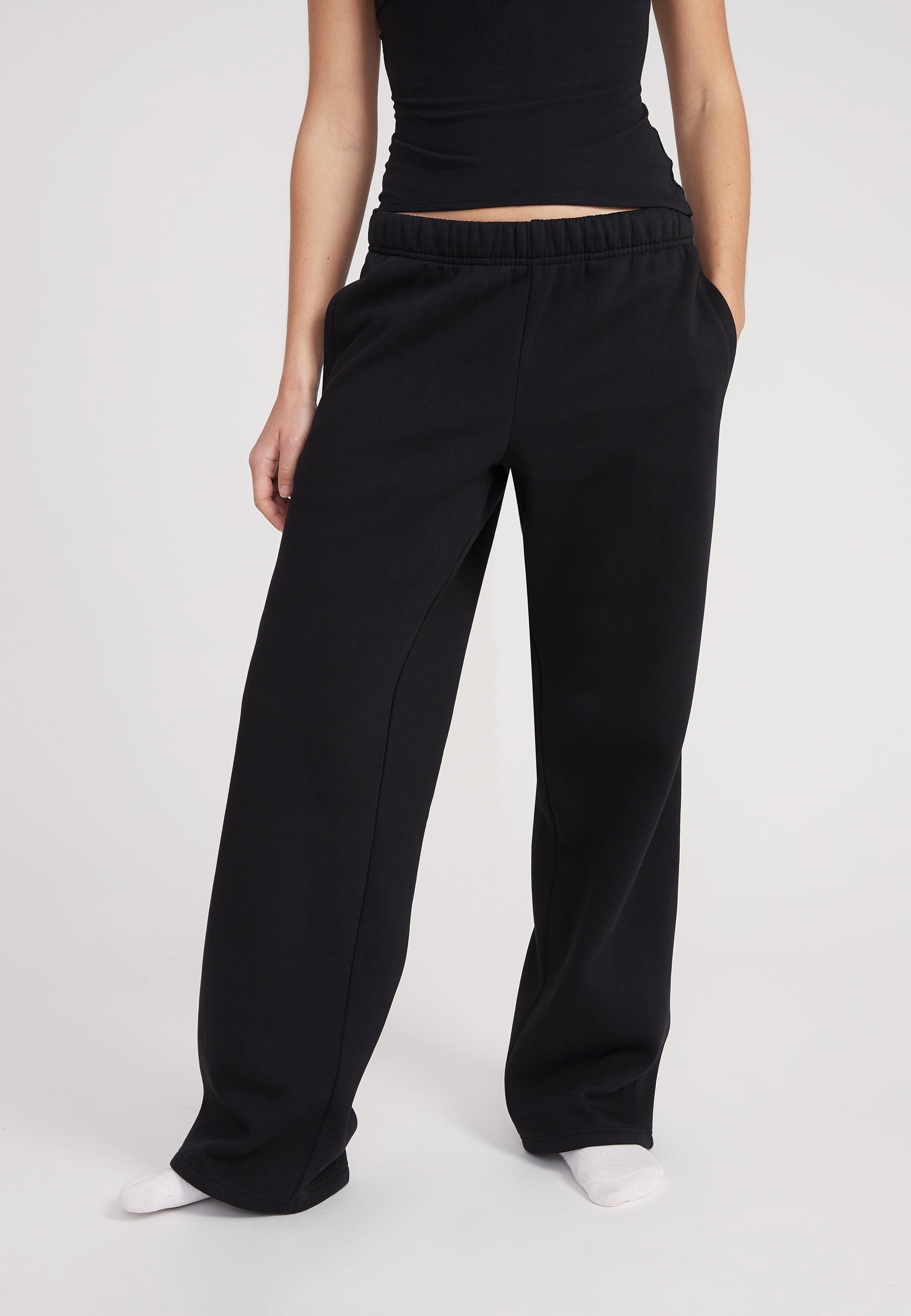Style & Republic Women's Relaxed Fit Cotton Sweatpants with Pockets