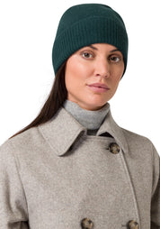 Style Republic 100% Pure Cashmere Women’s Ribbed Cuff Beanie