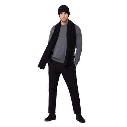 Style Republic Men's 100% Pure Cashmere Winter Scarf