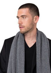Style Republic Men's 100% Pure Cashmere Winter Scarf