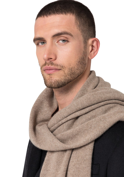 Style Republic Men's 100% Pure Cashmere Winter Scarf