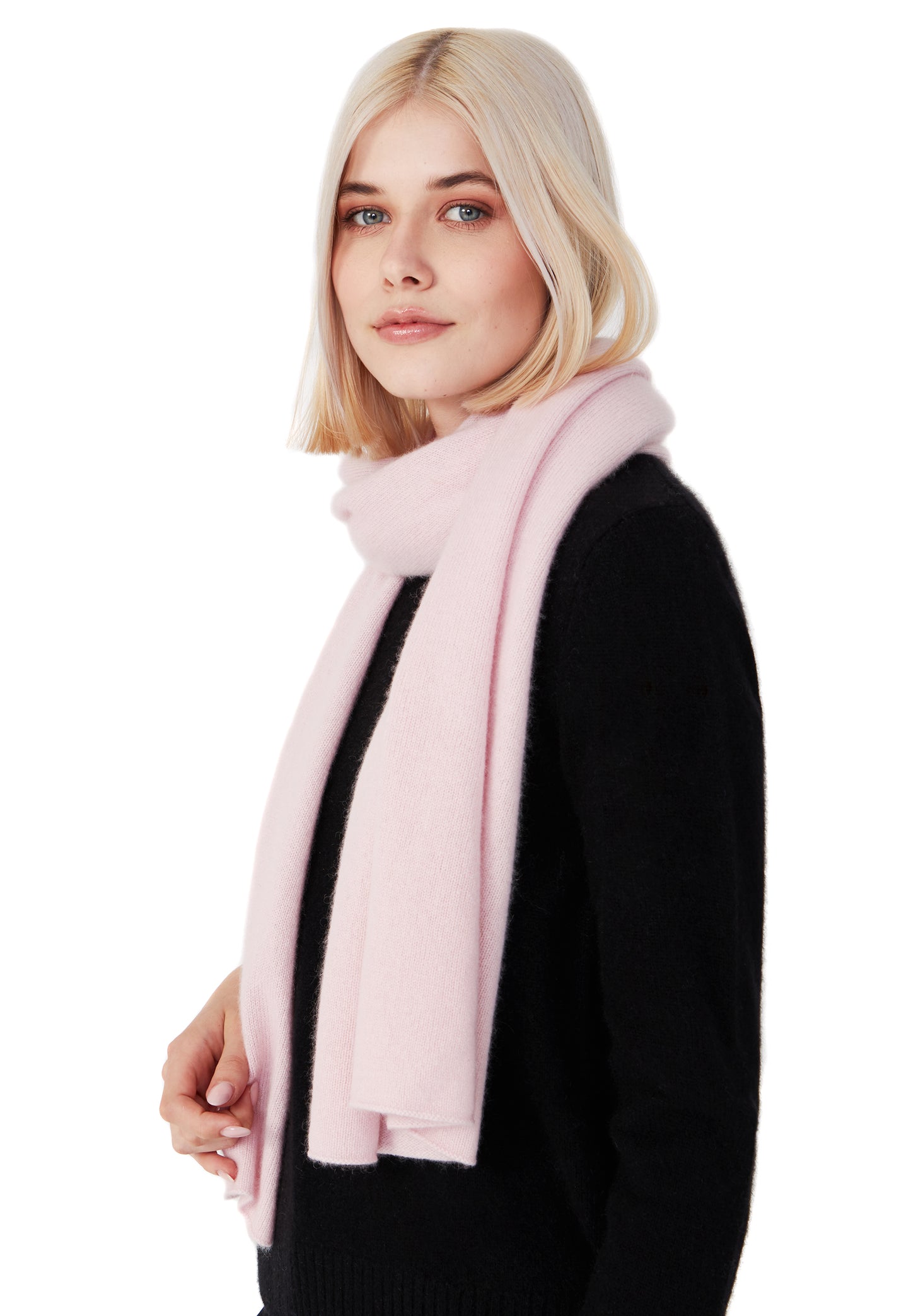 Style Republic 100% Pure Cashmere Women's Knitted Scarf