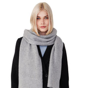 Style Republic Women’s Premium Cashmere Chunky Knit Scarf