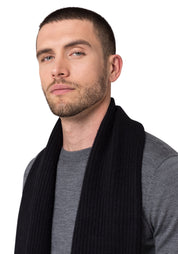 Style Republic Men's Cashmere Chunky Knit Scarf